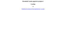 Tablet Screenshot of broomball.ca